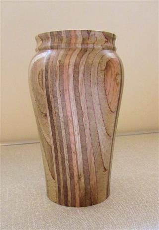 Ply vase by Pat Hughes